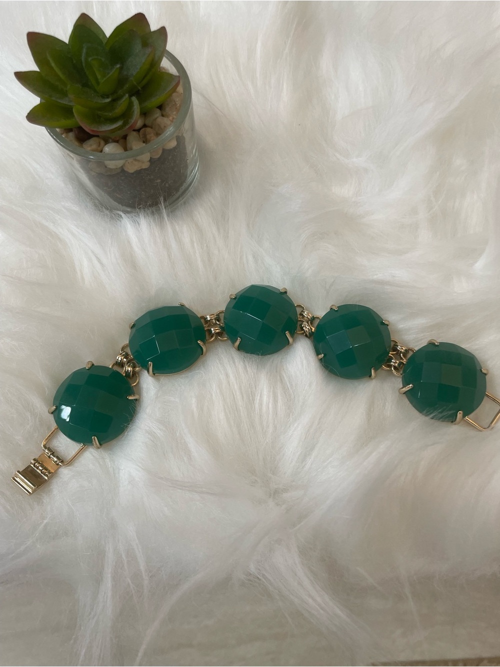 Kendra Scott Cassie Green Bracelet